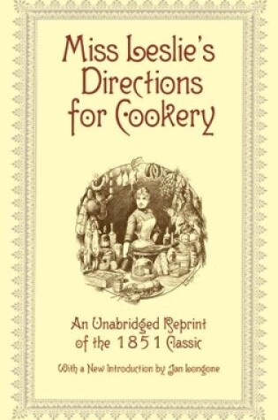 Cover of Miss Leslie Directions for Cookery