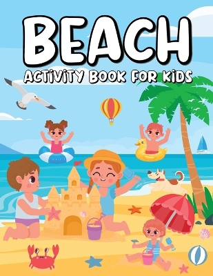 Book cover for Beach Activity Book for Kids