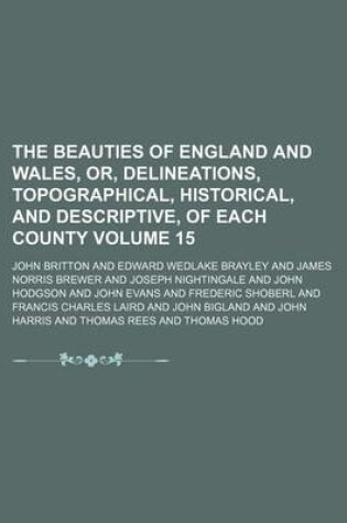 Cover of The Beauties of England and Wales, Or, Delineations, Topographical, Historical, and Descriptive, of Each County Volume 15