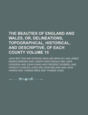 Book cover for The Beauties of England and Wales, Or, Delineations, Topographical, Historical, and Descriptive, of Each County Volume 15
