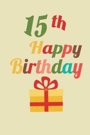 Cover of 15th Happy Birthday