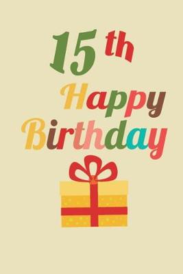 Book cover for 15th Happy Birthday