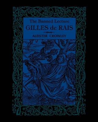 Book cover for The Banned Lecture: Gilles de Rais