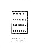 Book cover for Down Island Caribbean Cookery