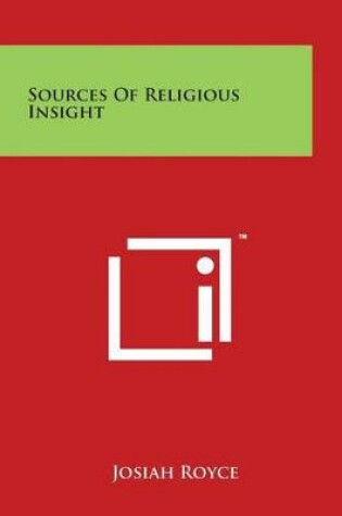 Cover of Sources of Religious Insight