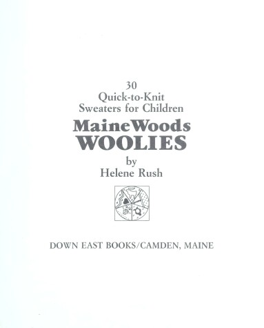 Book cover for Maine Woods Woollies