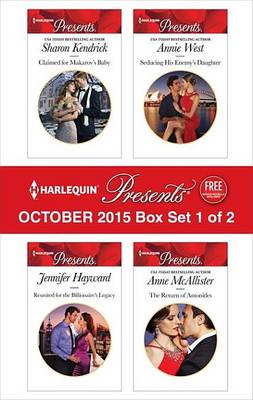 Book cover for Harlequin Presents October 2015 - Box Set 1 of 2