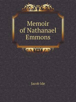 Book cover for Memoir of Nathanael Emmons