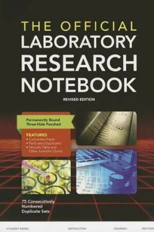 Cover of The Official Laboratory Research Notebook (75 duplicate sets)