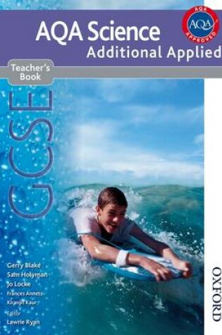 Cover of New AQA Science GCSE: Additional Applied Science Teacher's Book