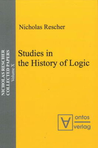 Cover of Studies in the History of Logic