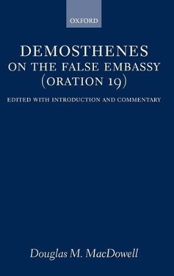 Book cover for On the False Embassy (Oration 19)