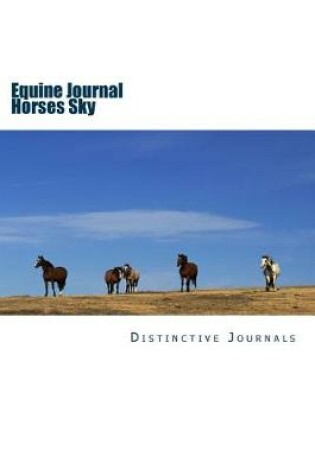 Cover of Equine Journal Horses Sky