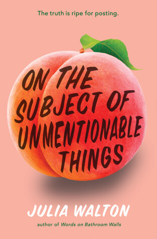 Book cover for On the Subject of Unmentionable Things