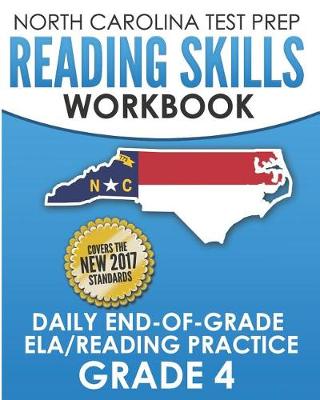 Book cover for North Carolina Test Prep Reading Skills Workbook Daily End-Of-Grade Ela/Reading Practice Grade 4