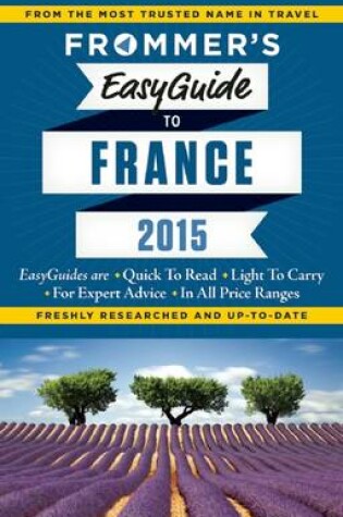 Cover of Frommer's Easyguide to France 2015