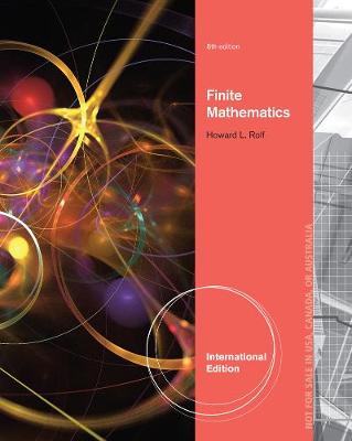 Book cover for Finite Mathematics, International Edition