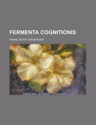 Book cover for Fermenta Cognitionis