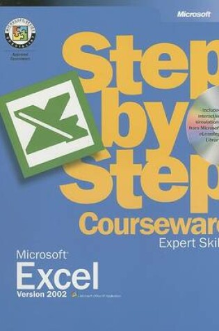 Cover of Microsoft Excel Version 2002 Step by Step Courseware Expert Skills