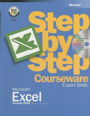 Book cover for Microsoft Excel Version 2002 Step by Step Courseware Expert Skills
