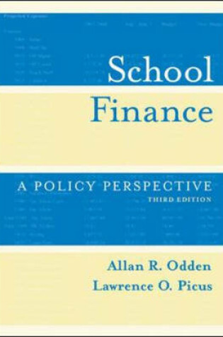 Cover of School Finance