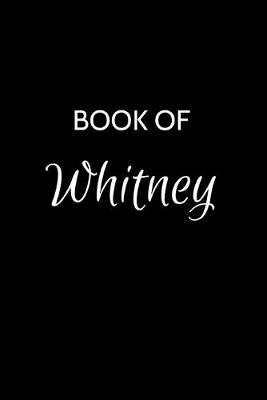 Book cover for Book of Whitney