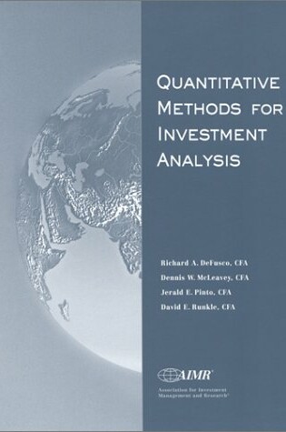 Cover of Quantitative Methods for Investment Analysis