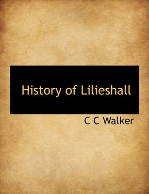 Book cover for History of Lilieshall