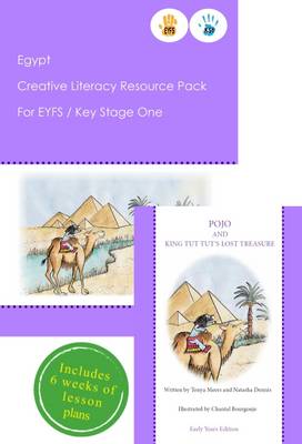 Book cover for Egypt Creative Literacy Resource Pack for Key Stage One and EYFS