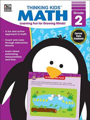 Book cover for Thinking Kids' Math, Grade 2