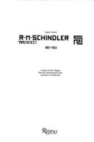 Cover of R.M.Schindler