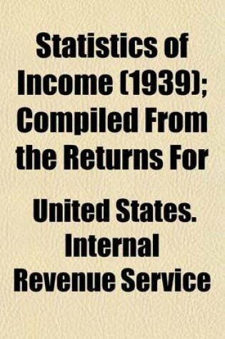 Cover of Statistics of Income (1939); Compiled from the Returns for