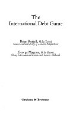 Cover of The International Debt Game