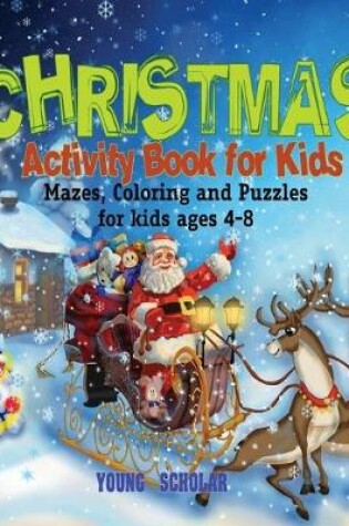 Cover of Christmas Activity Book for Kids