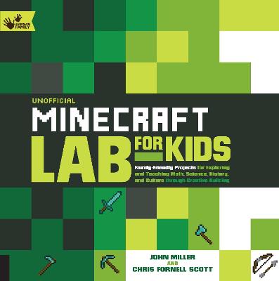 Book cover for Unofficial Minecraft Lab for Kids