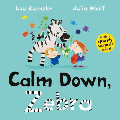 Book cover for Calm Down, Zebra