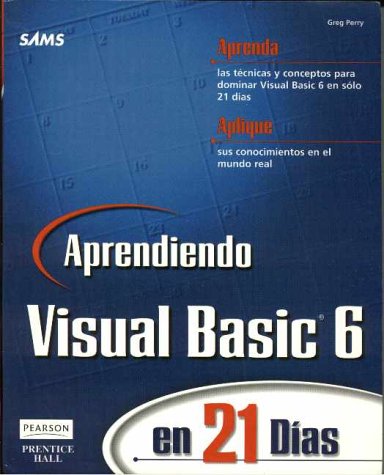 Book cover for Aprendiendo Visual Basic 6 - En 21 Dias