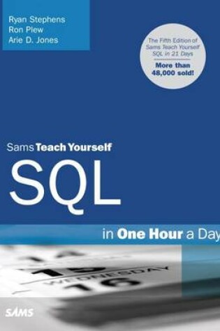 Cover of Sams Teach Yourself SQL in One Hour a Day