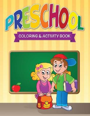 Book cover for Preschool Coloring & Activity Book