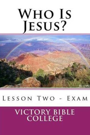 Cover of Who Is Jesus? Exam