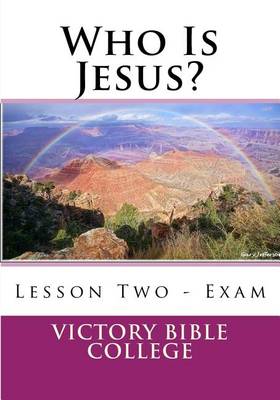 Book cover for Who Is Jesus? Exam