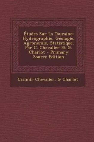 Cover of Etudes Sur La Touraine