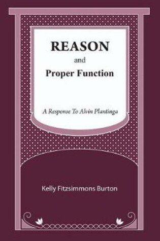 Cover of Reason and Proper Function