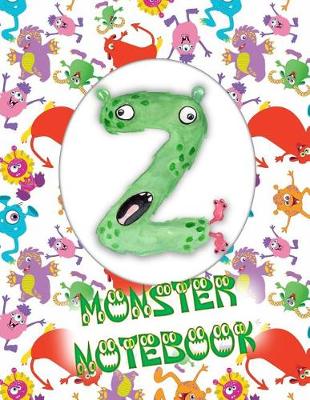 Book cover for Z Monster Notebook