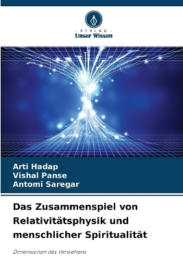 Book cover for Das Zusammenspiel von Relativitätsphysik und menschlicher Spiritualität