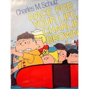 Book cover for Race for Your Life, Charlie Brown