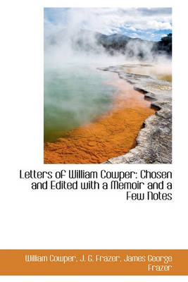 Book cover for Letters of William Cowper