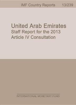 Book cover for United Arab Emirates: 2013 Article IV Consultation