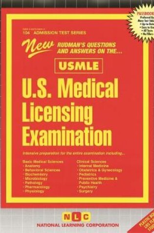 Cover of U.S. MEDICAL LICENSING EXAMINATION (USMLE) (1 VOL.)