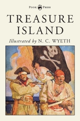 Cover of Treasure Island - Illustrated by N. C. Wyeth